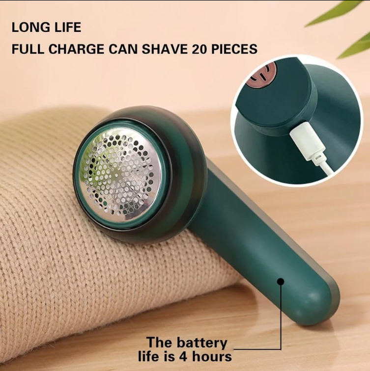 Electric Lint Remover For Clothing Sweater Rechargeable Plush Clothing Razor Remover (random Color)
