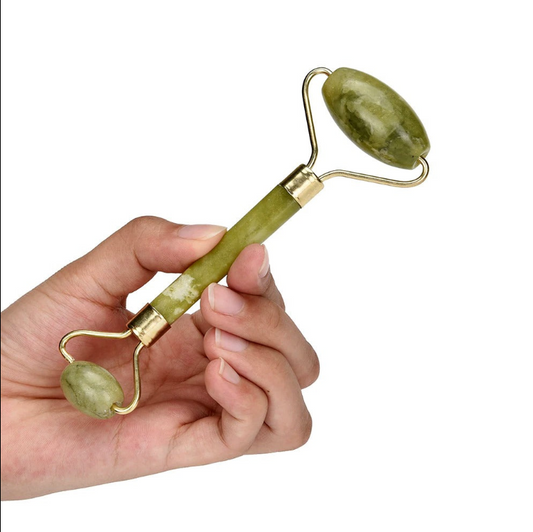 Flawless Jade Roller With Guasha (marble Stone) Stimulates Healthier Skin